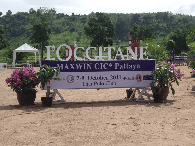 การแข่งขันขี่ม้า Maxwin CIC* ที่ไทยโปโล พัทยา