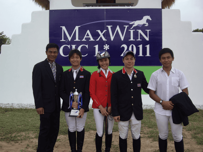 การแข่งขันขี่ม้า Maxwin CIC* ที่ไทยโปโล พัทยา